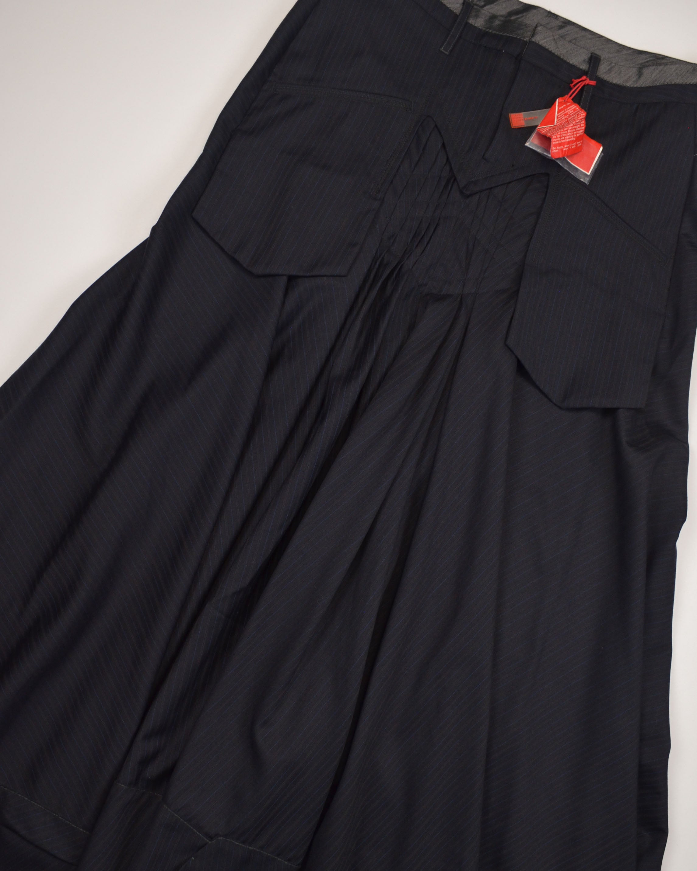 DEADSTOCK PINSTRIPE MAXI SKIRT