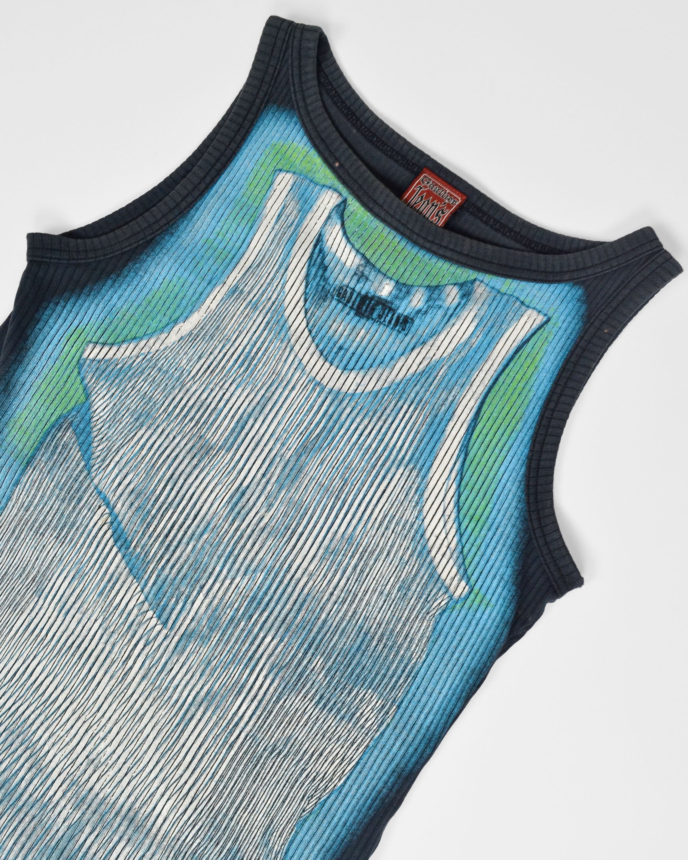 GAULTIER JEANS 90s TROMPE L’OEIL SINGLET TOP