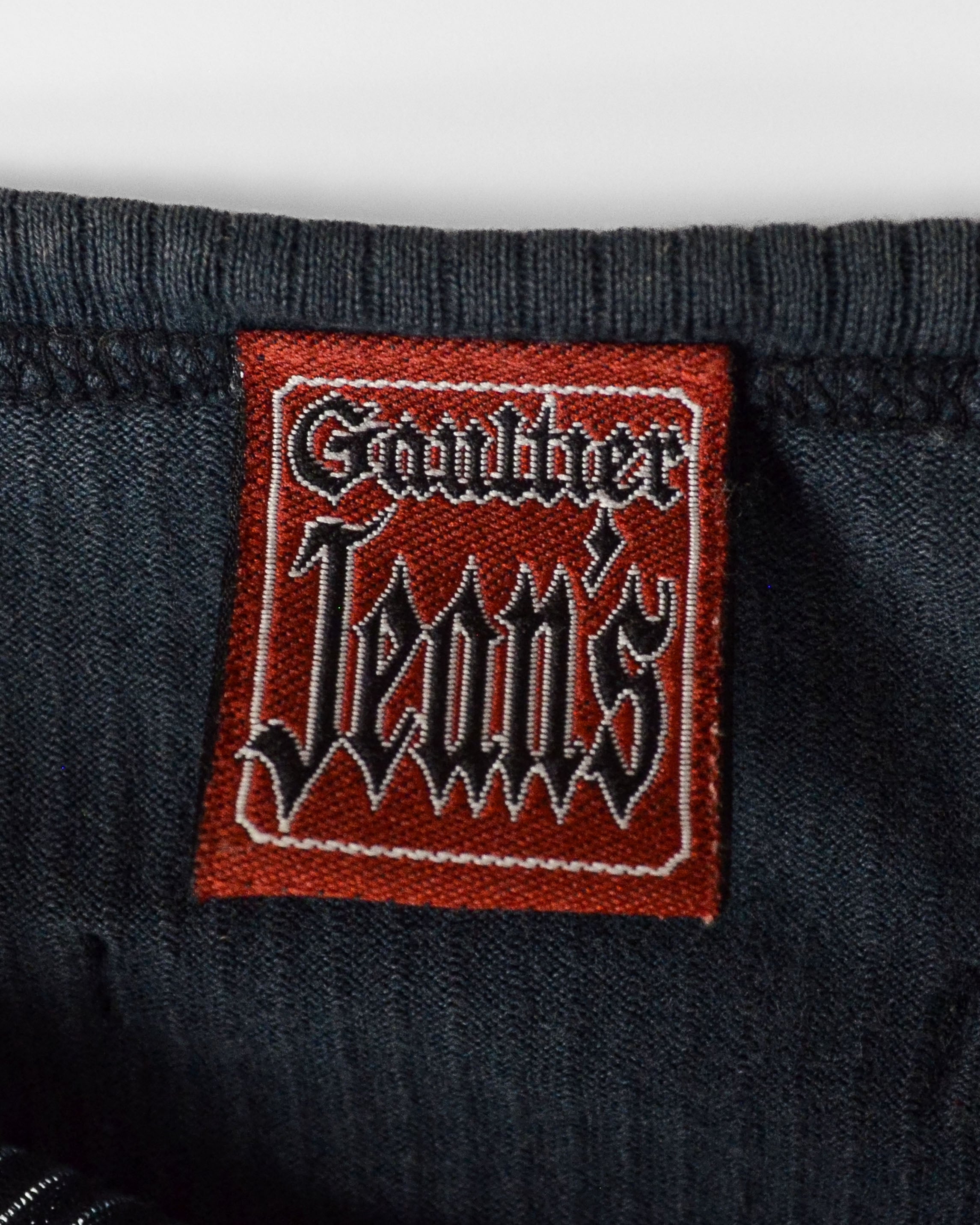 GAULTIER JEANS 90s TROMPE L’OEIL SINGLET TOP