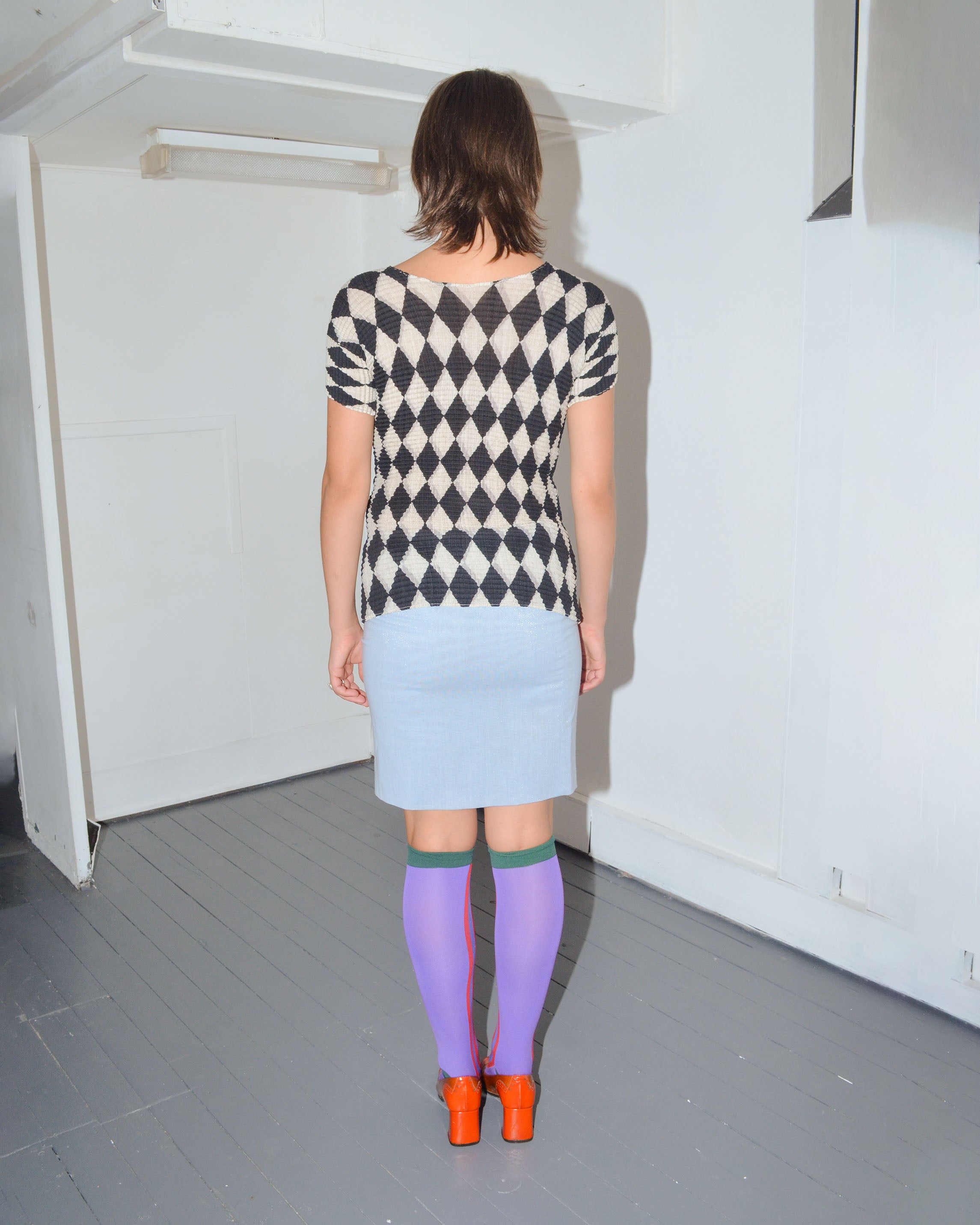 1999 DIAMOND PLEAT STRETCH TOP
