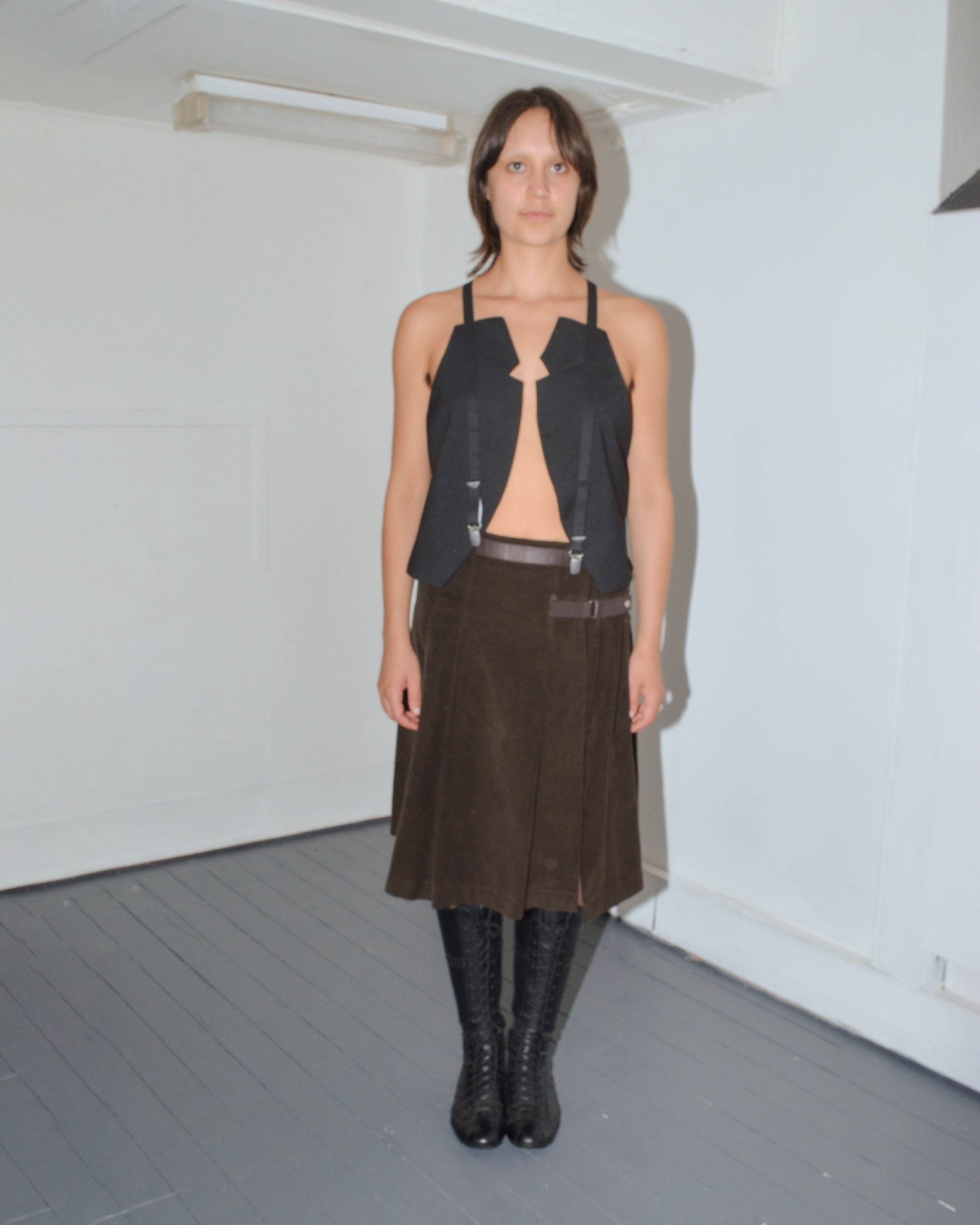 2000S SUSPENDER VEST TOP
