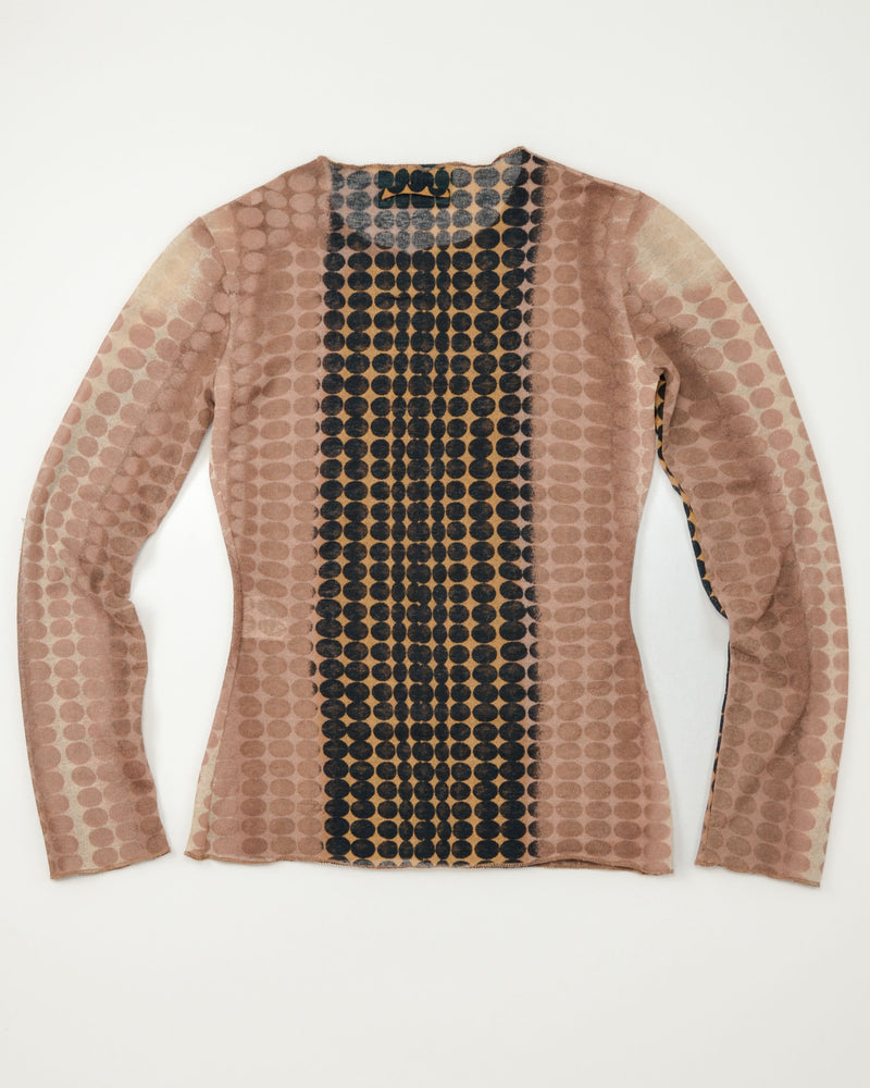 VINTAGE 1995 ‘CYBERDOT’ MESH TOP