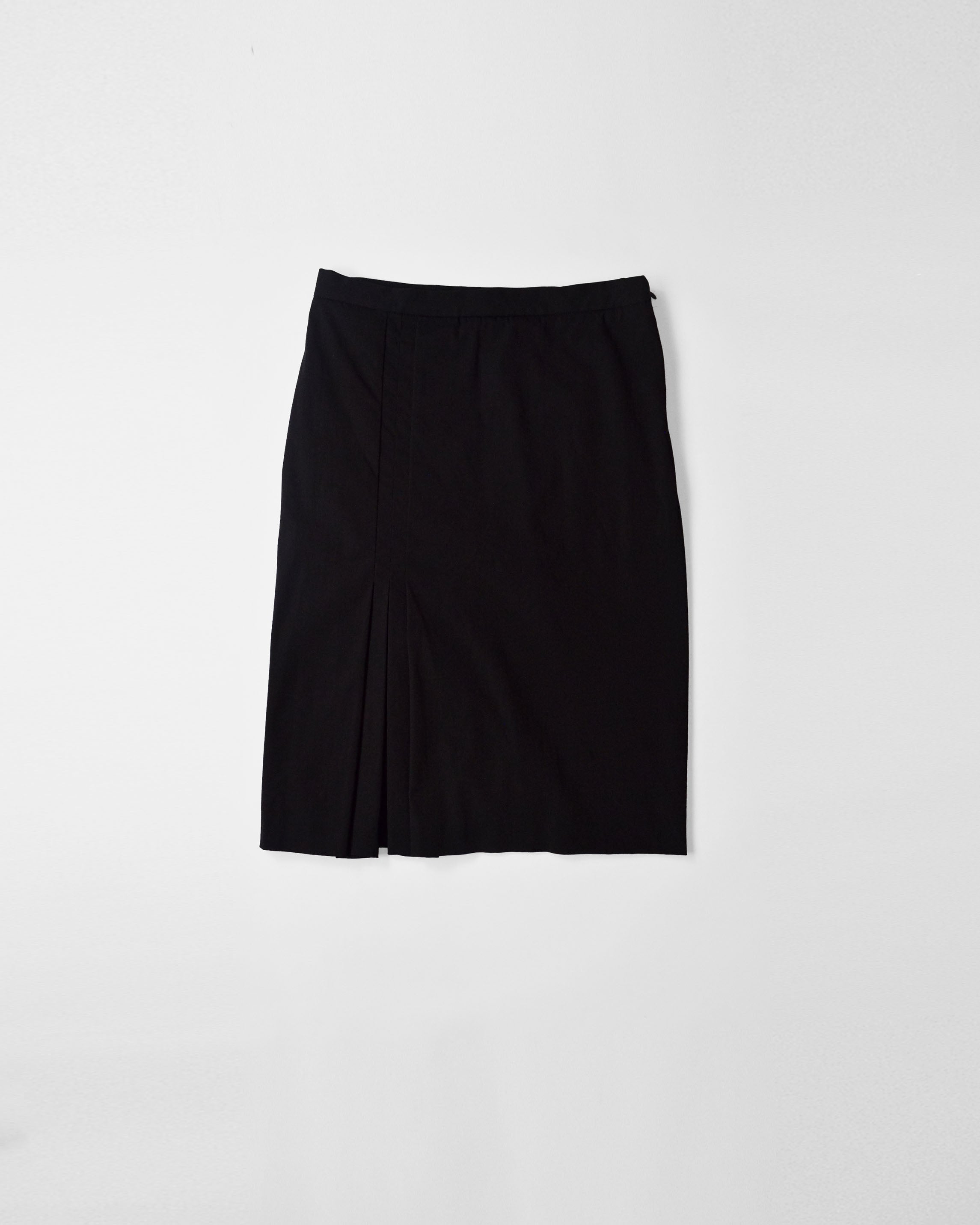 90s BLACK MIDI PENCIL SKIRT