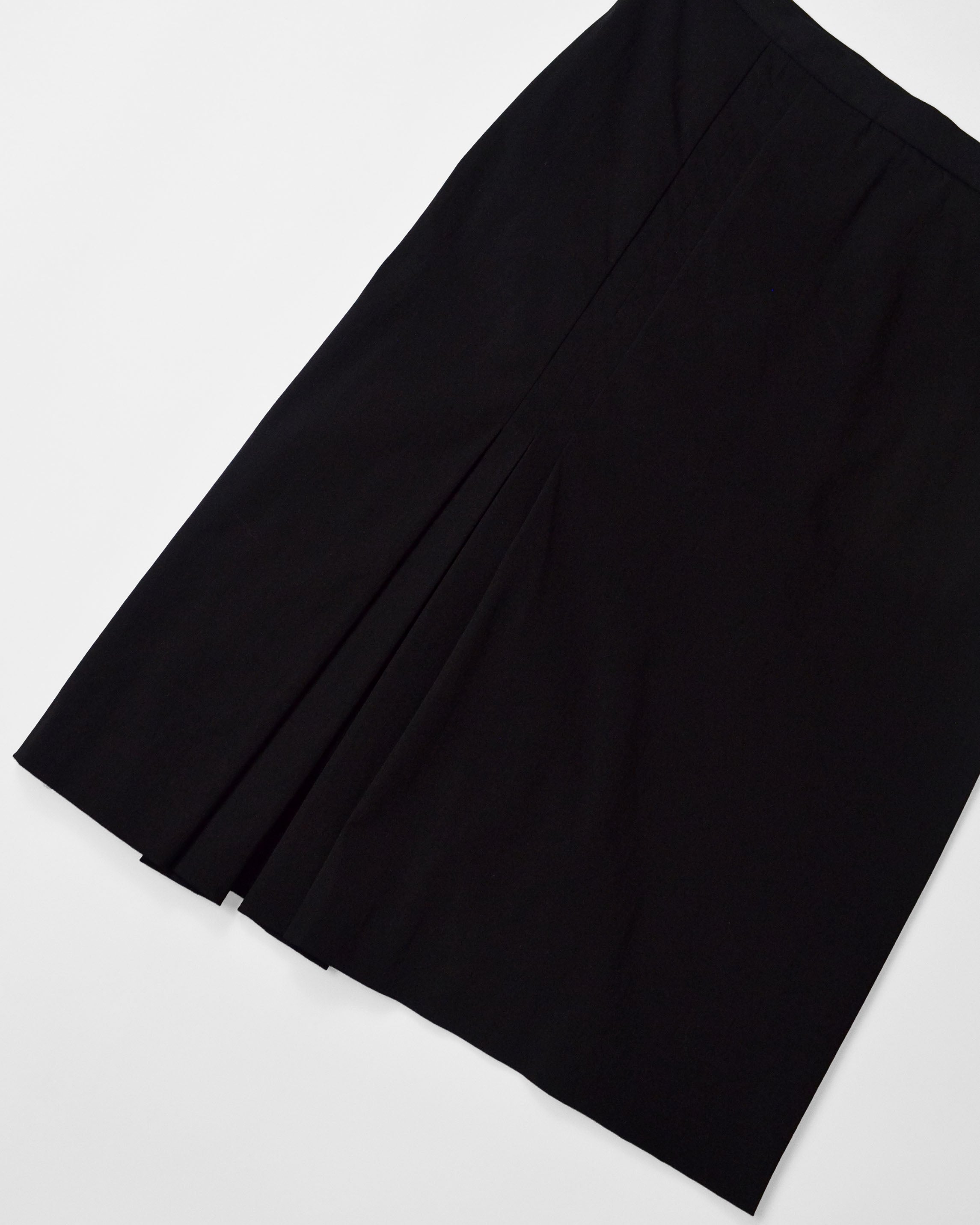 90s BLACK MIDI PENCIL SKIRT