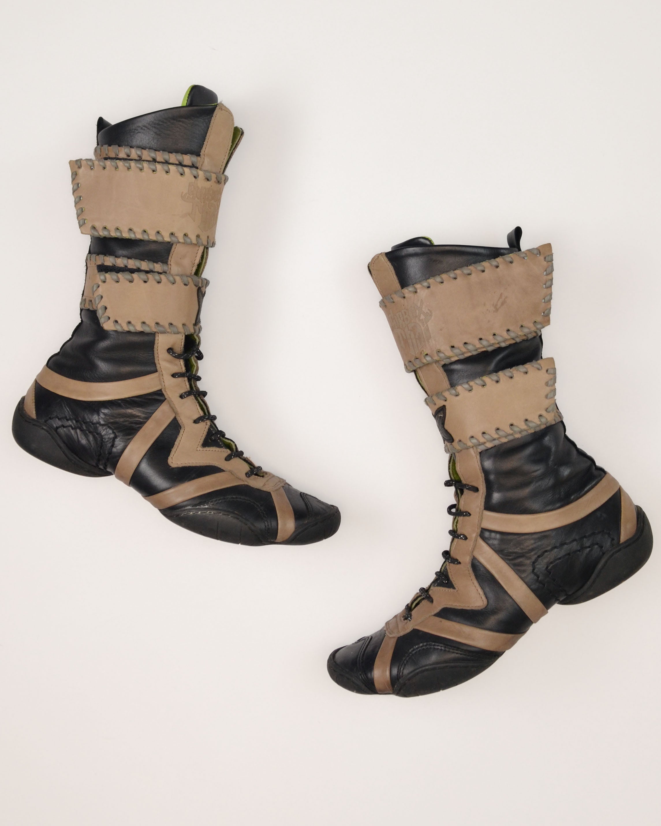 2007 LEATHER BOXING BOOTS