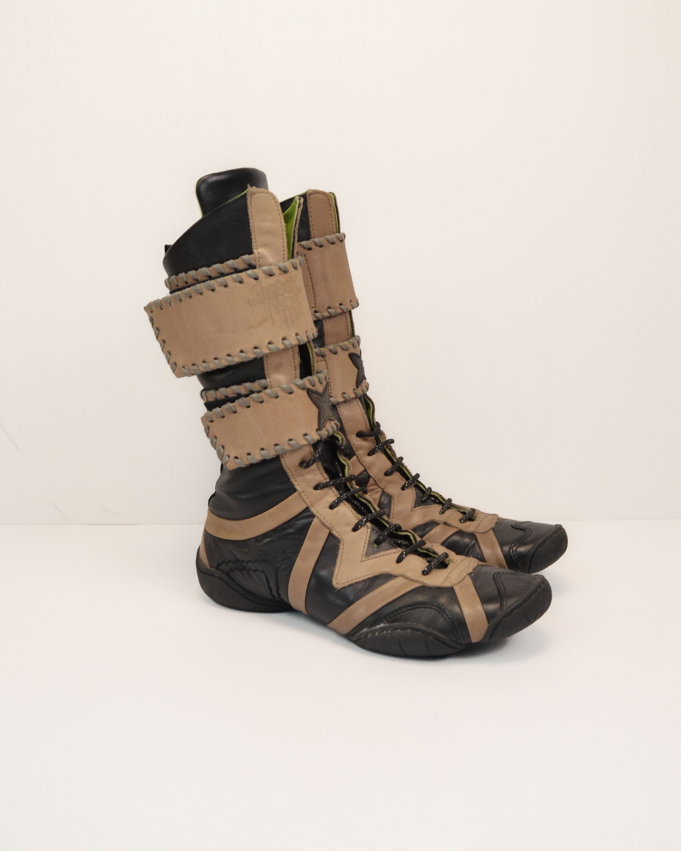 2007 LEATHER BOXING BOOTS
