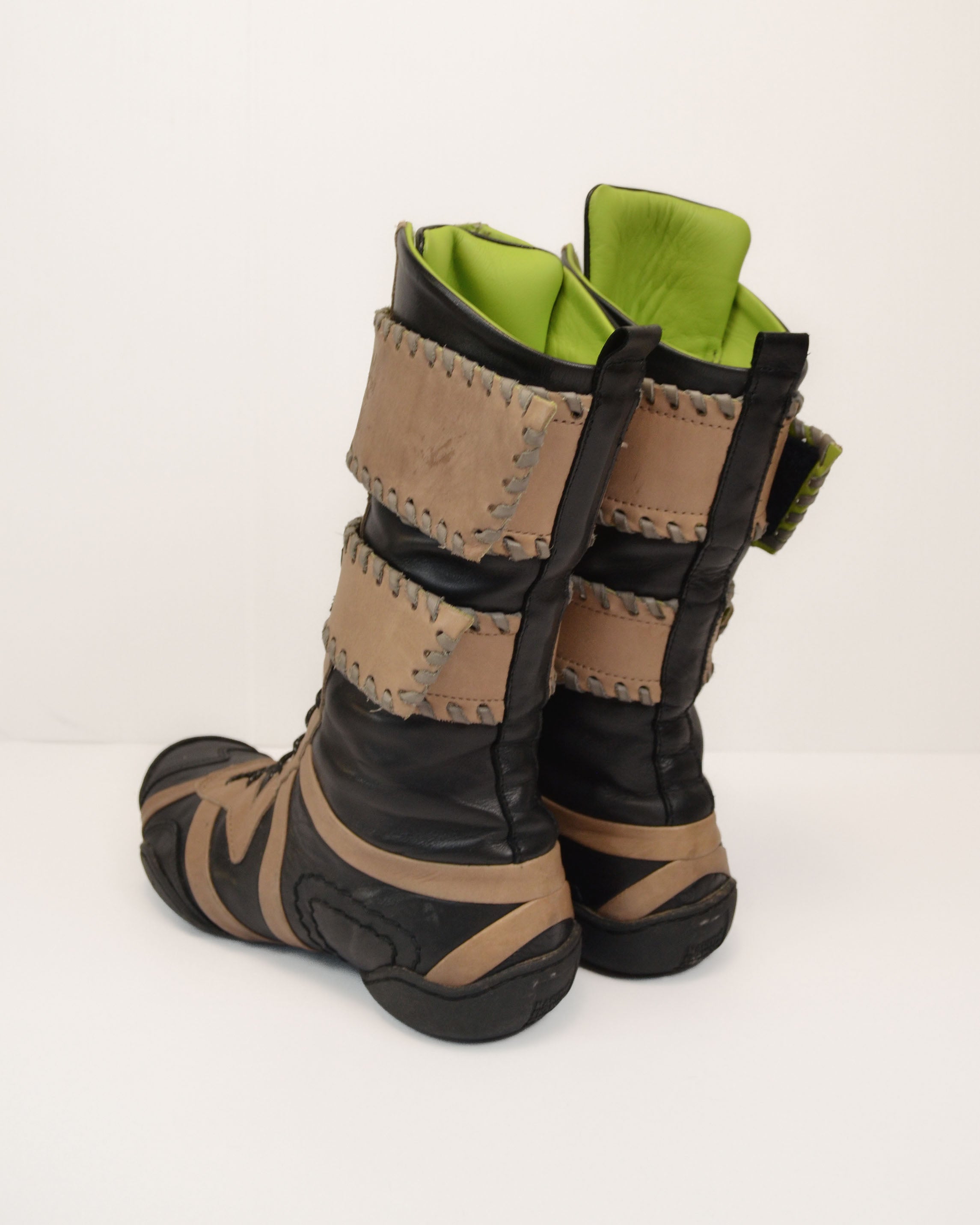 2007 LEATHER BOXING BOOTS