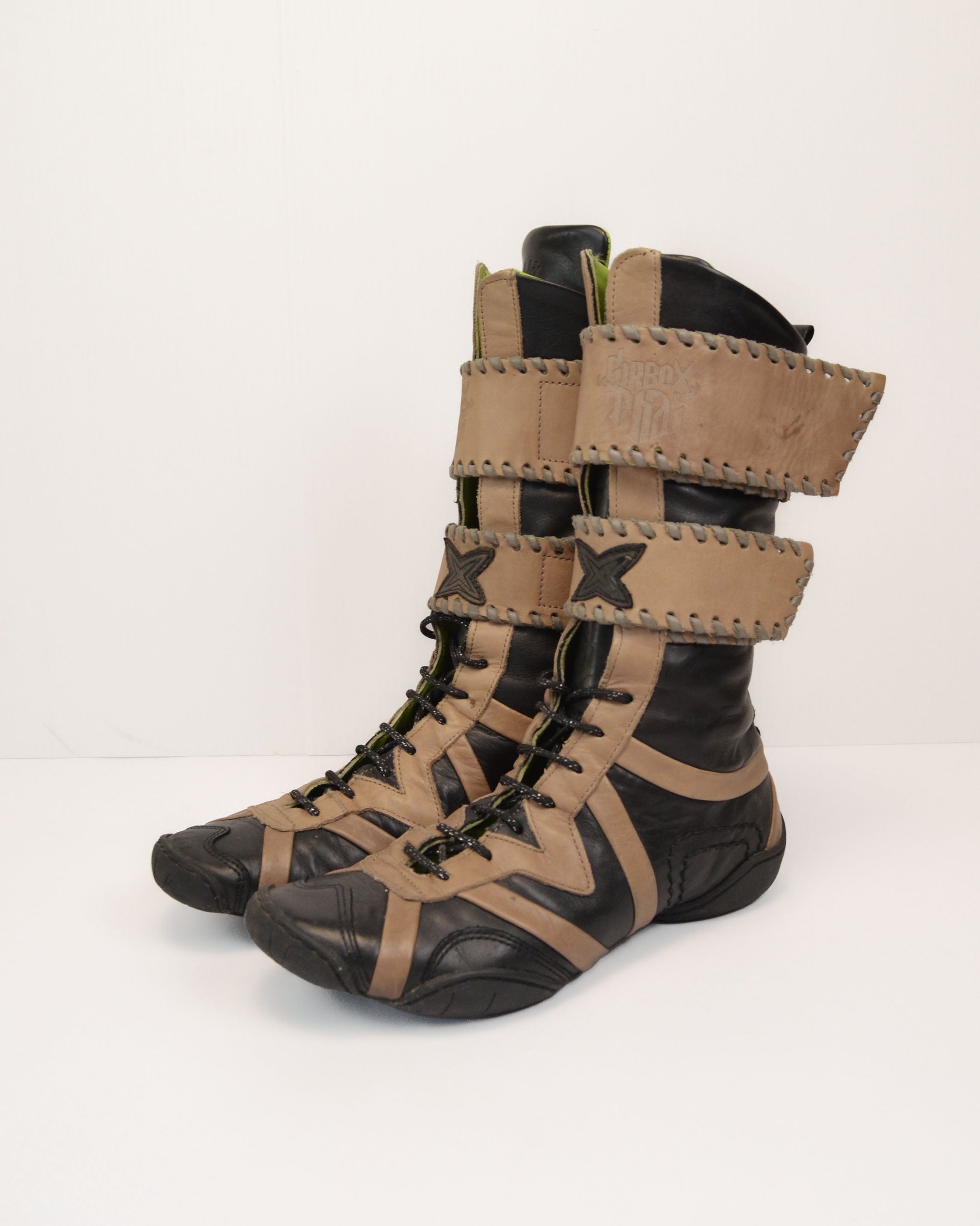2007 LEATHER BOXING BOOTS