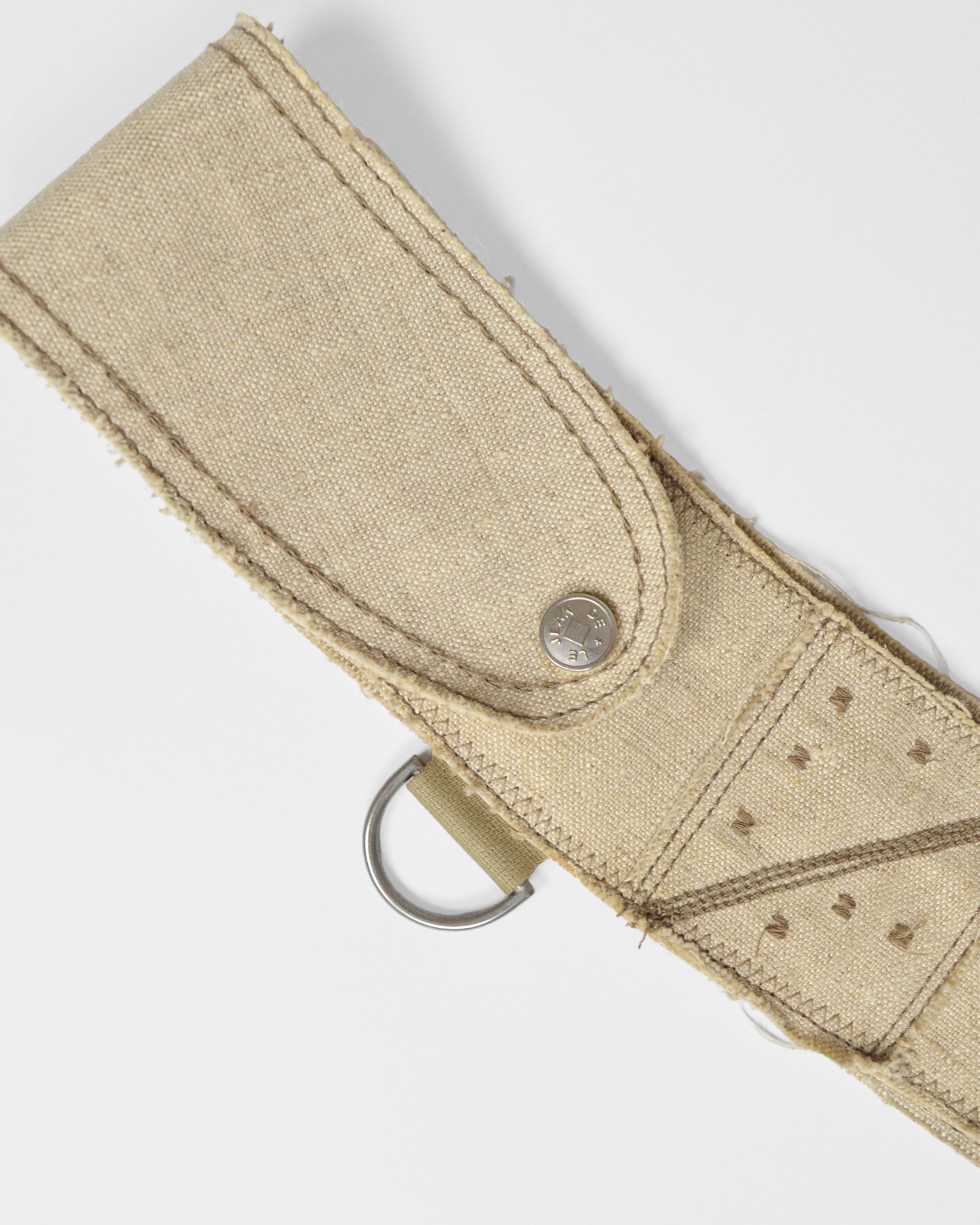 VINTAGE UTILITY BELT WITH DETACHABLE POUCH