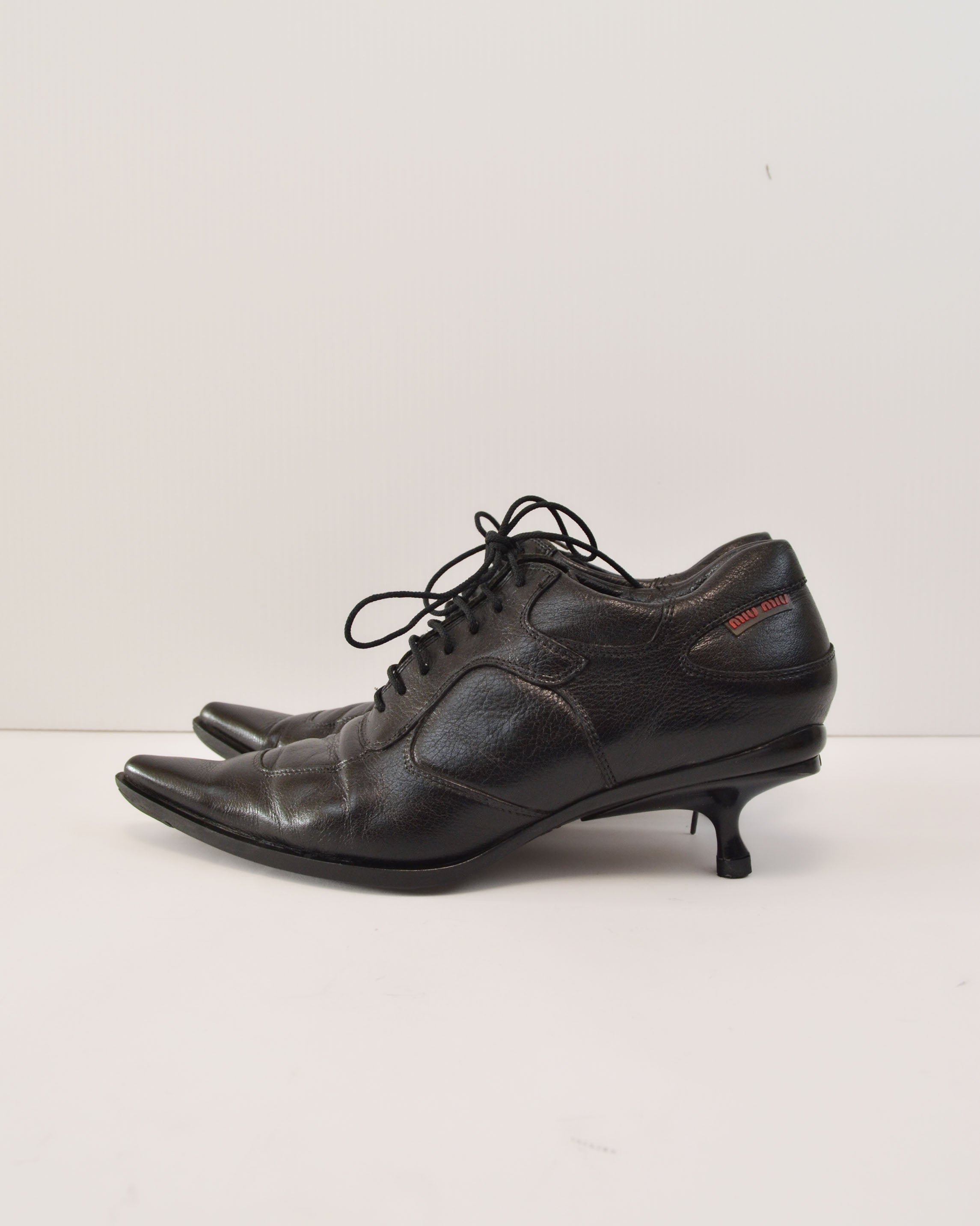 FW1999 KITTEN HEEL OXFORDS