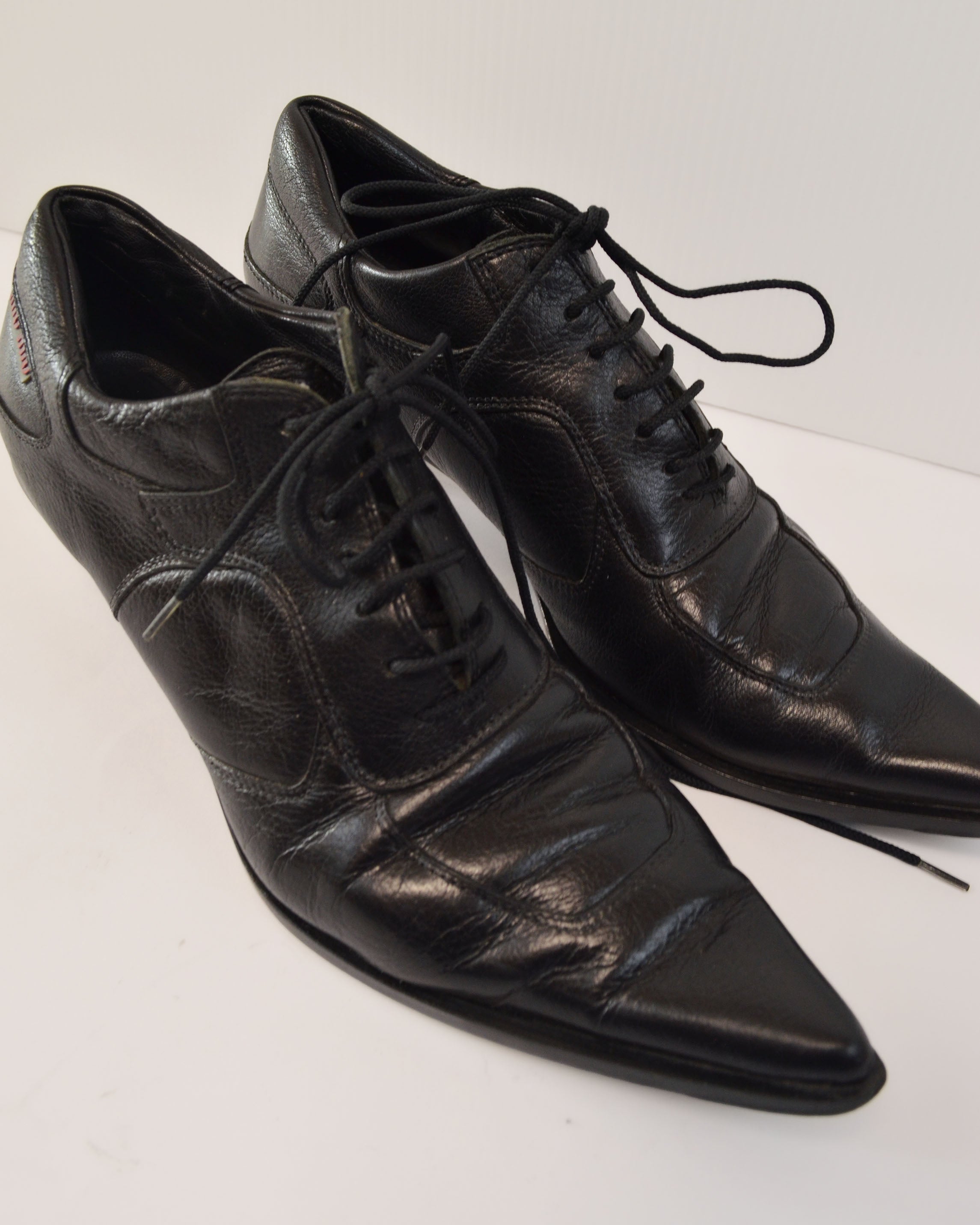 FW1999 KITTEN HEEL OXFORDS
