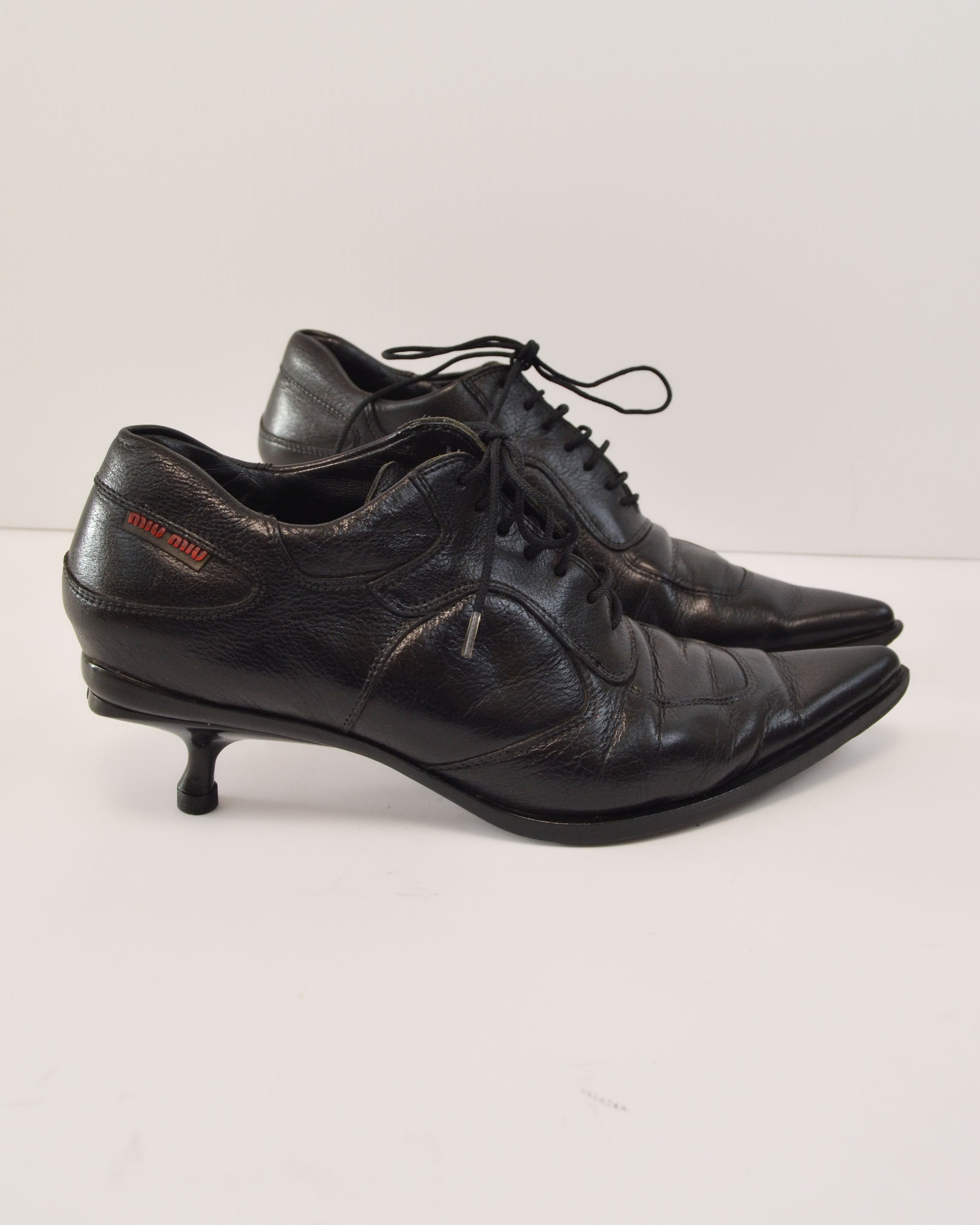 FW1999 KITTEN HEEL OXFORDS