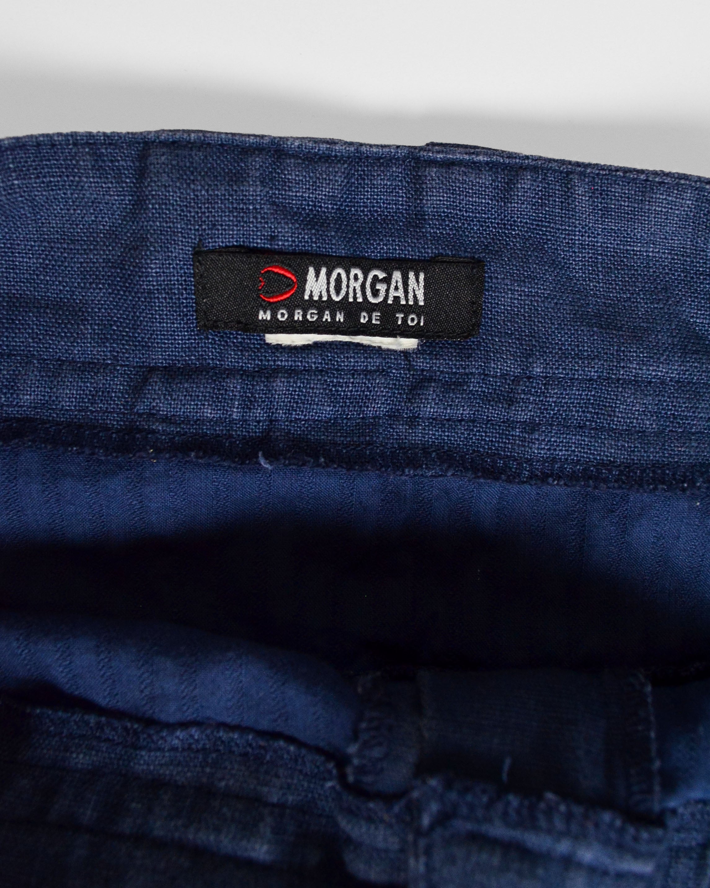 Y2K PATCHWORK A-LINE DENIM SKIRT