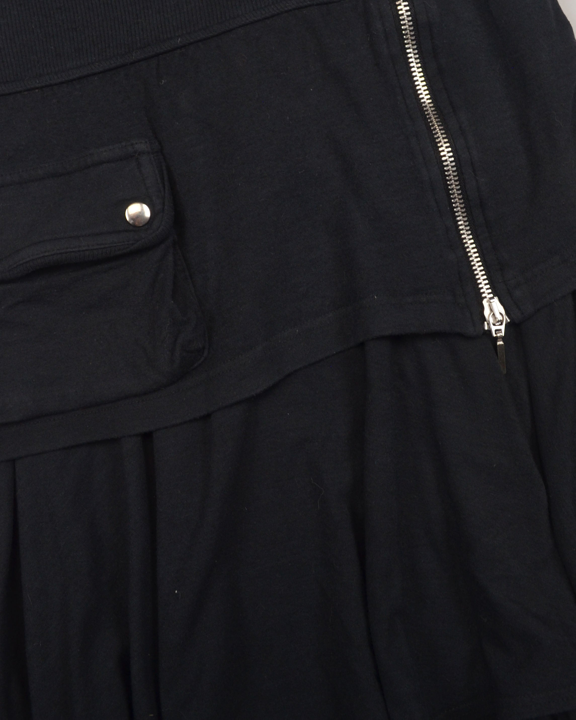 PLEIN SUD 2000S STRETCH MIDI SKIRT