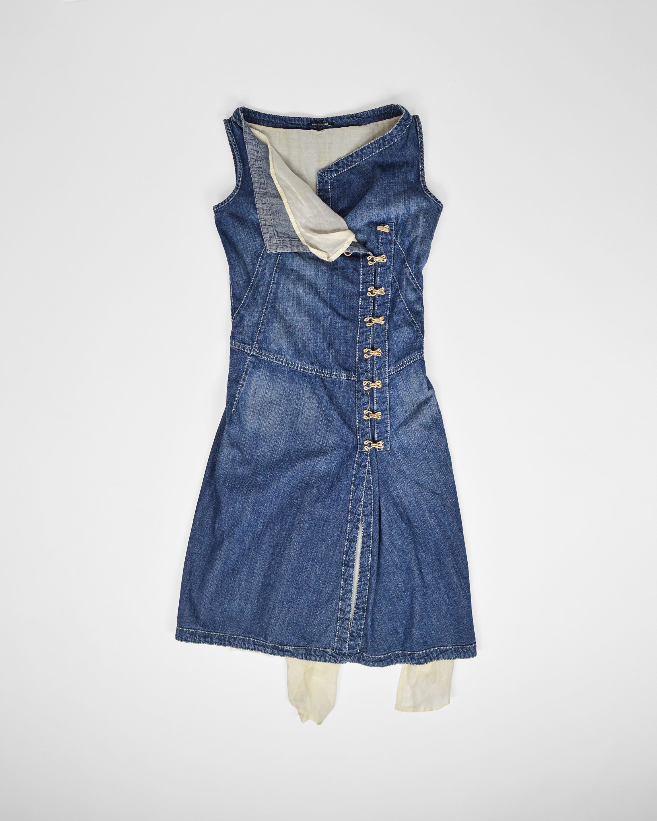 2000’s DENIM MIDI DRESS