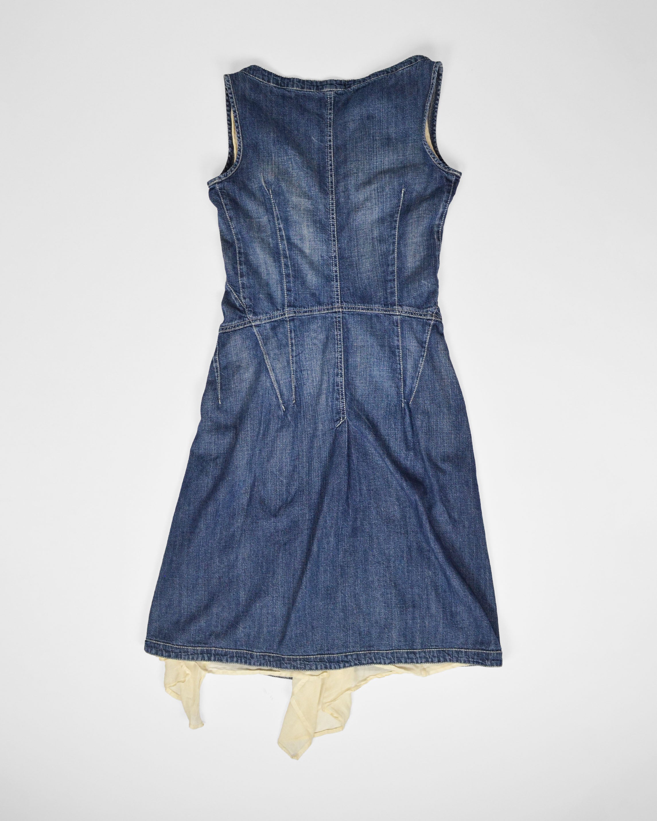 2000’s DENIM MIDI DRESS