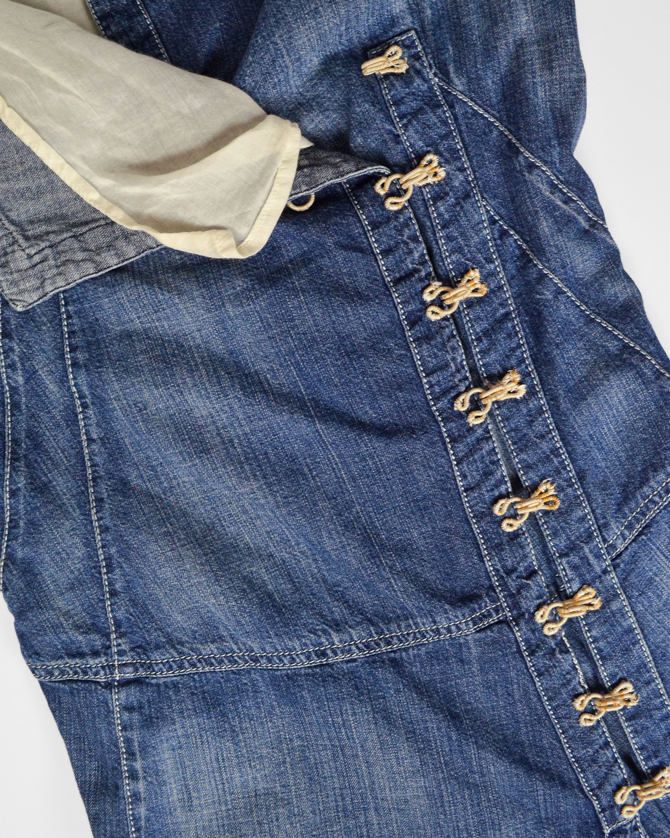 2000’s DENIM MIDI DRESS