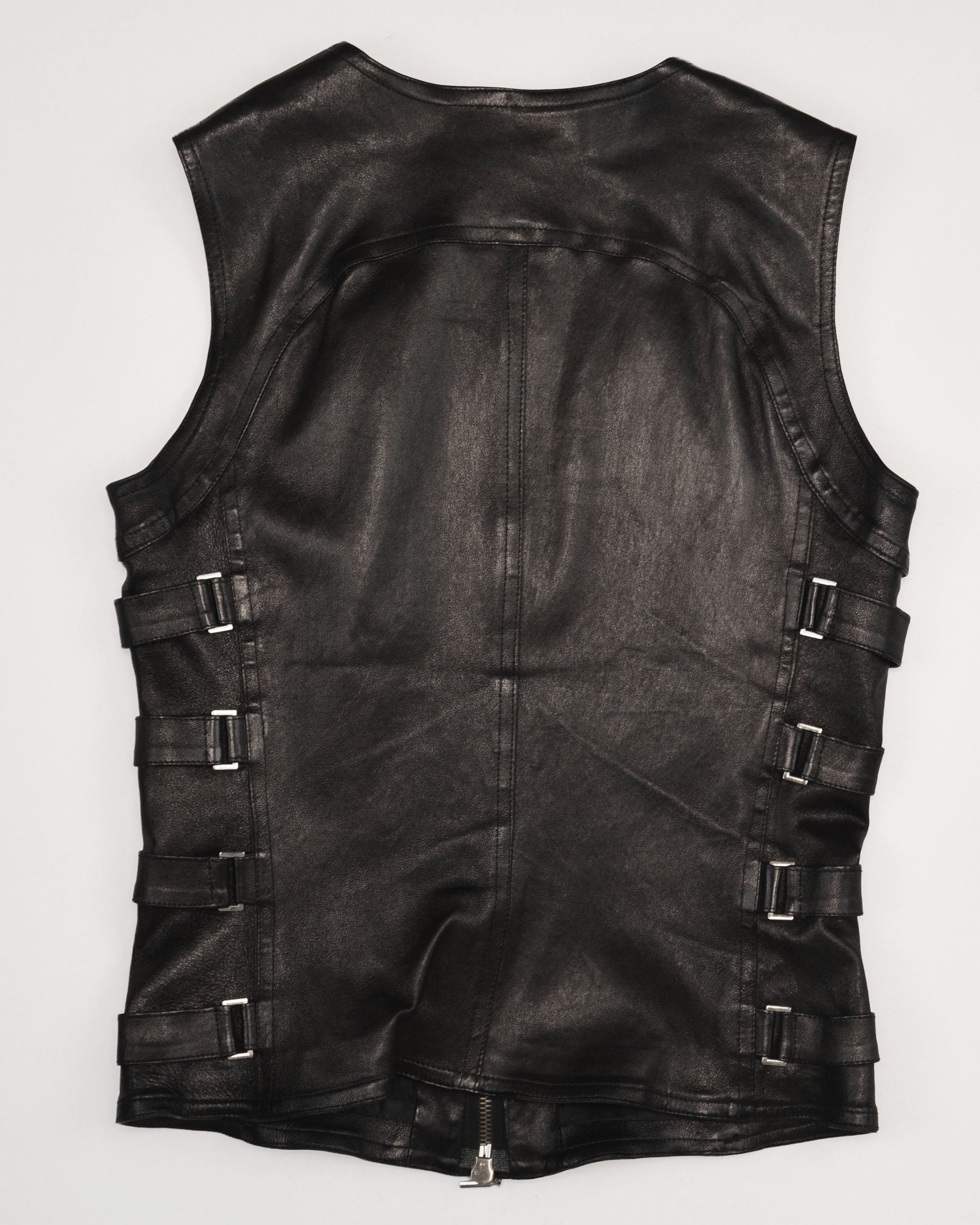 FW2001 LEATHER BONDAGE TOP