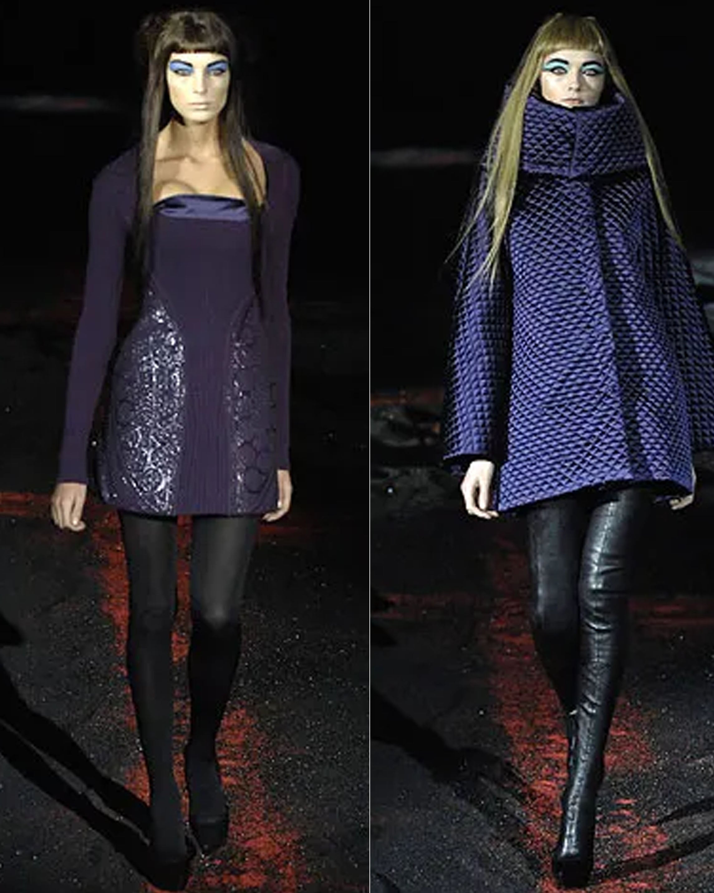 FW2007 WOOL MIDI SKIRT