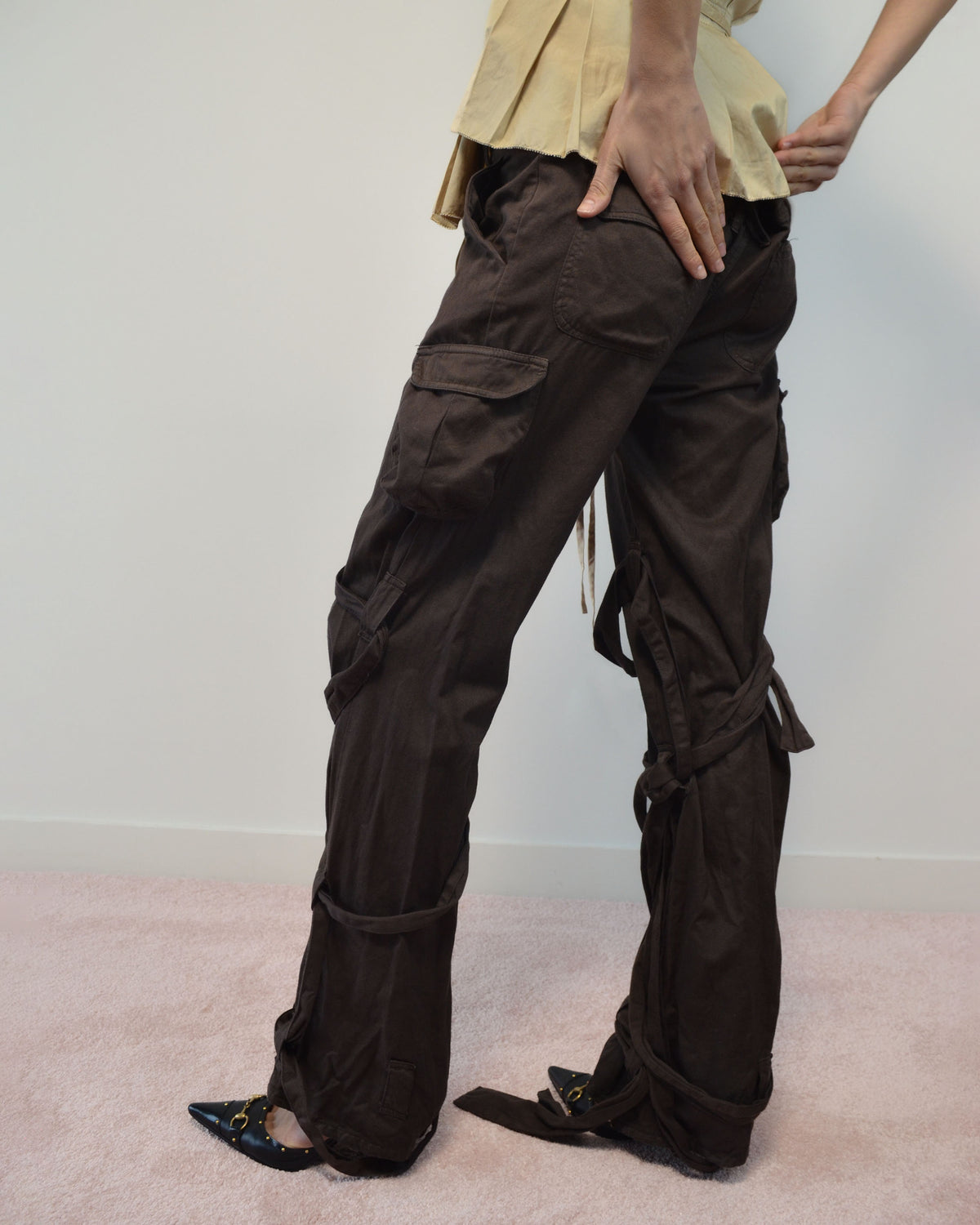 00S SASS & BIDE BONDAGE CARGO PANTS