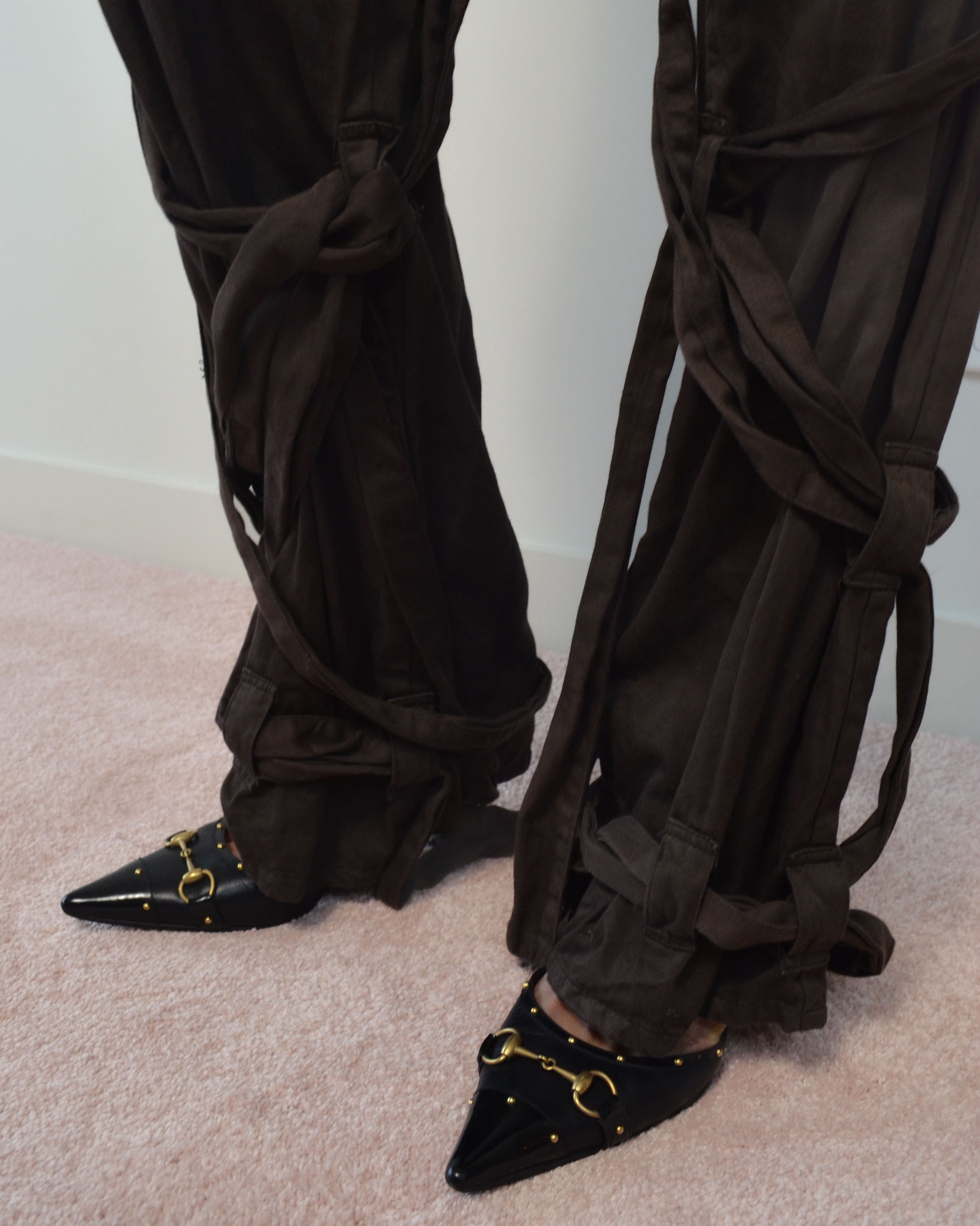 00S SASS & BIDE BONDAGE CARGO PANTS