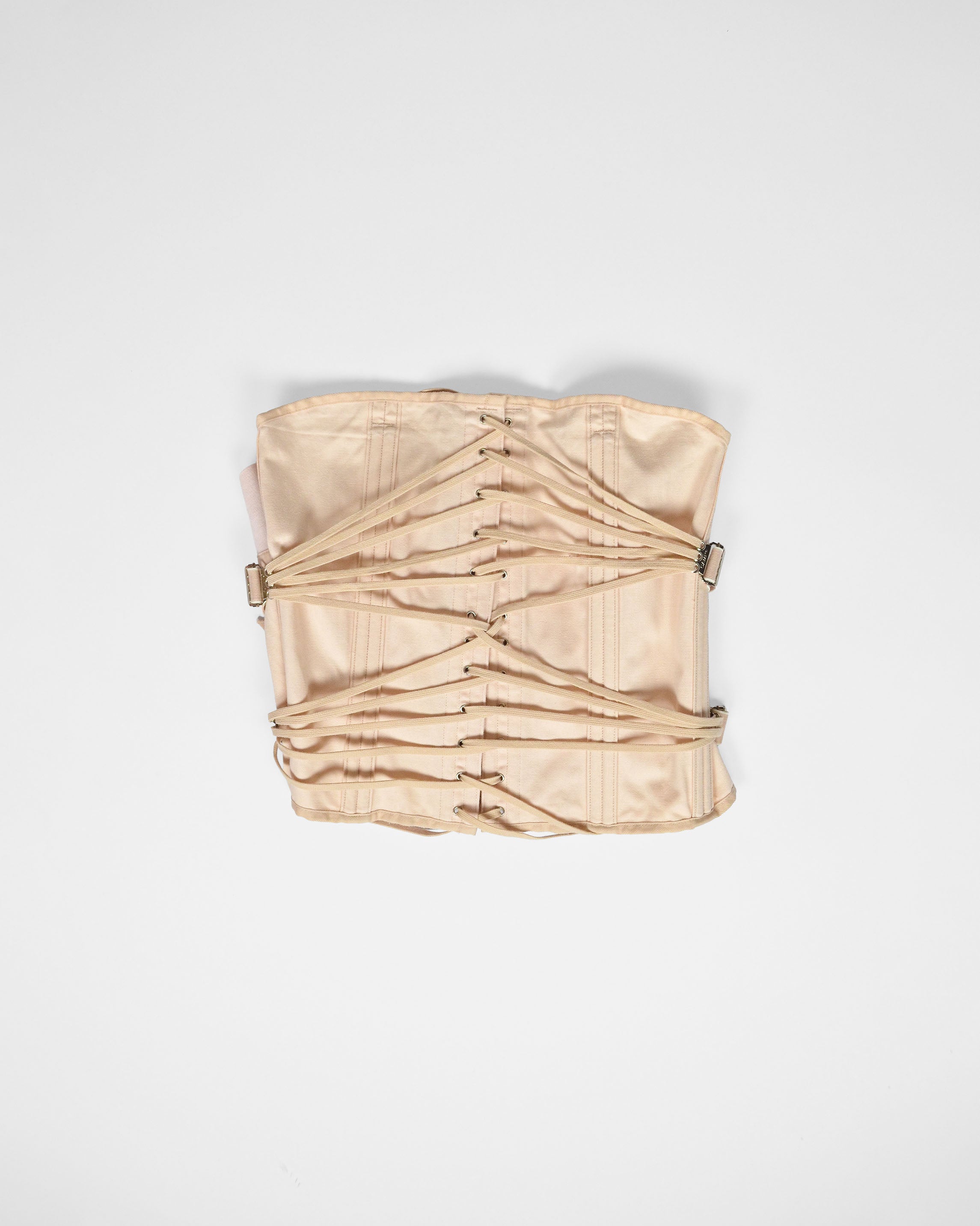 SWISS LACE-UP CORSET BUSTIER