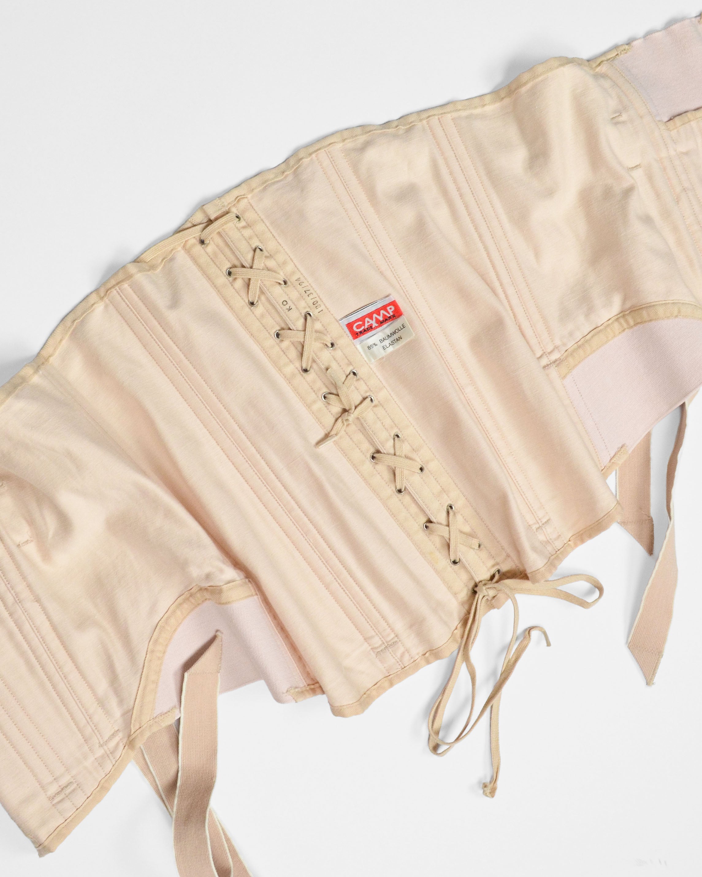 SWISS LACE-UP CORSET BUSTIER