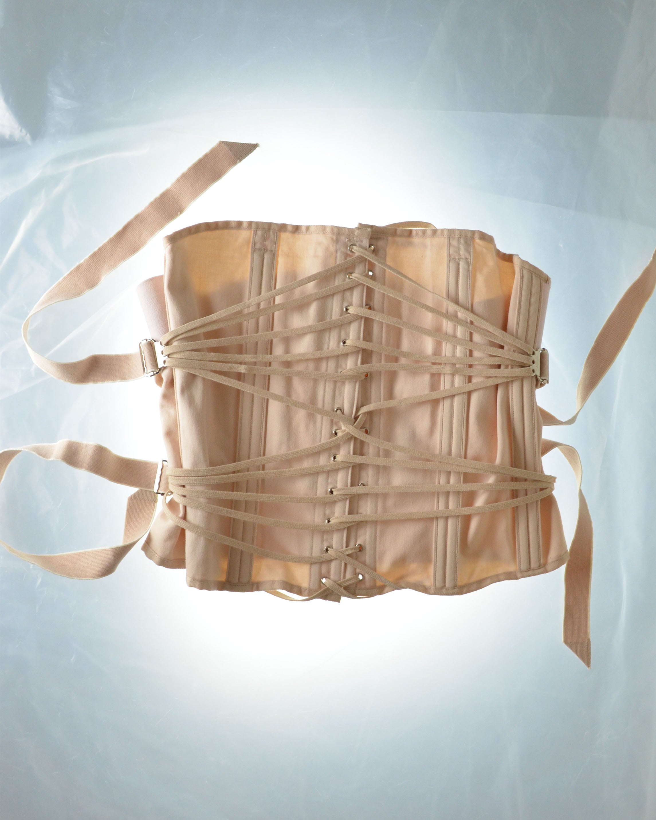 SWISS LACE-UP CORSET BUSTIER