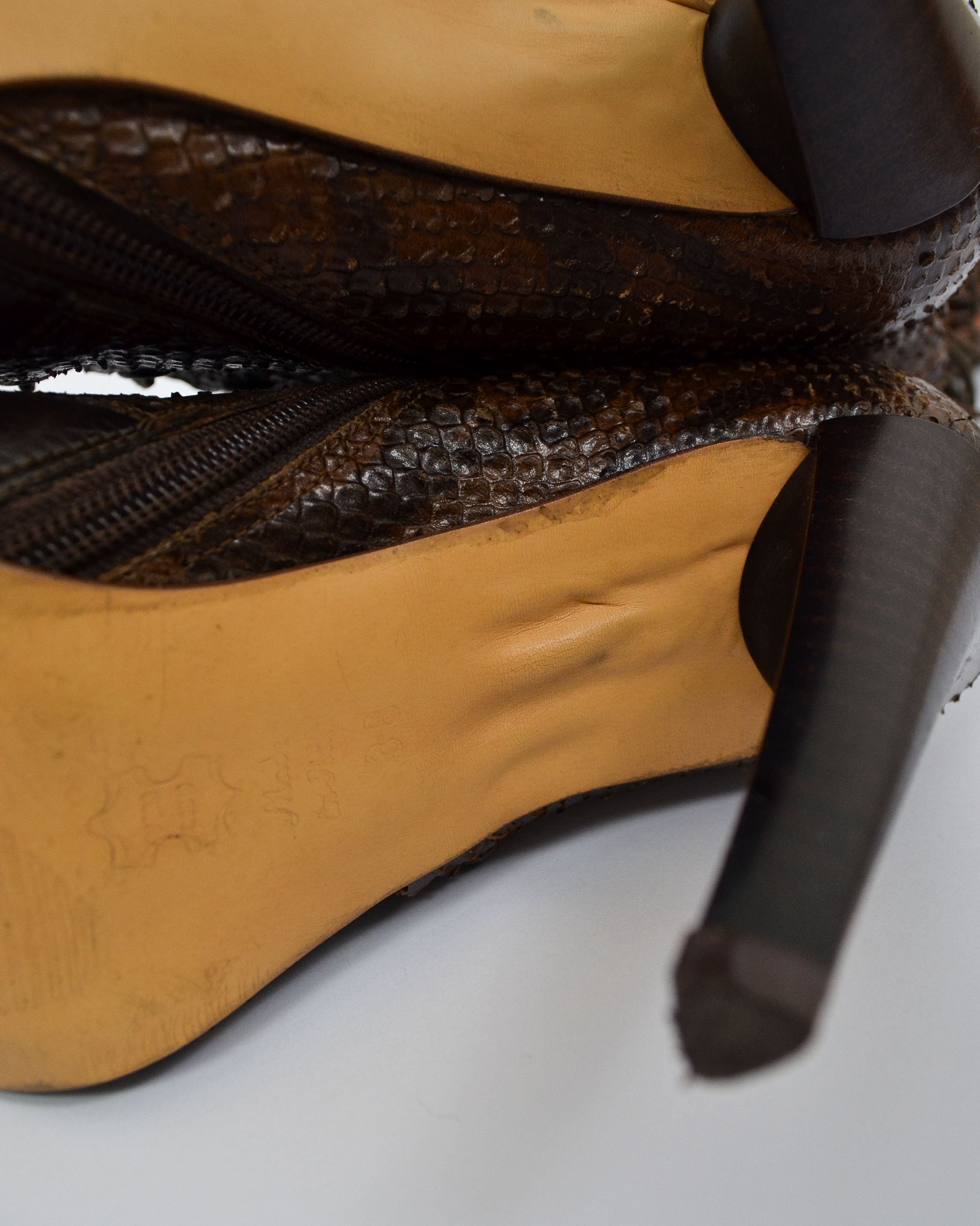 TRIPLE LACE BOOTS