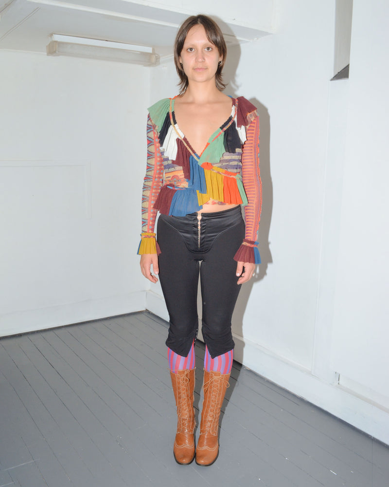 SOLEIL 2006 CIRCUS MESH WRAP TOP