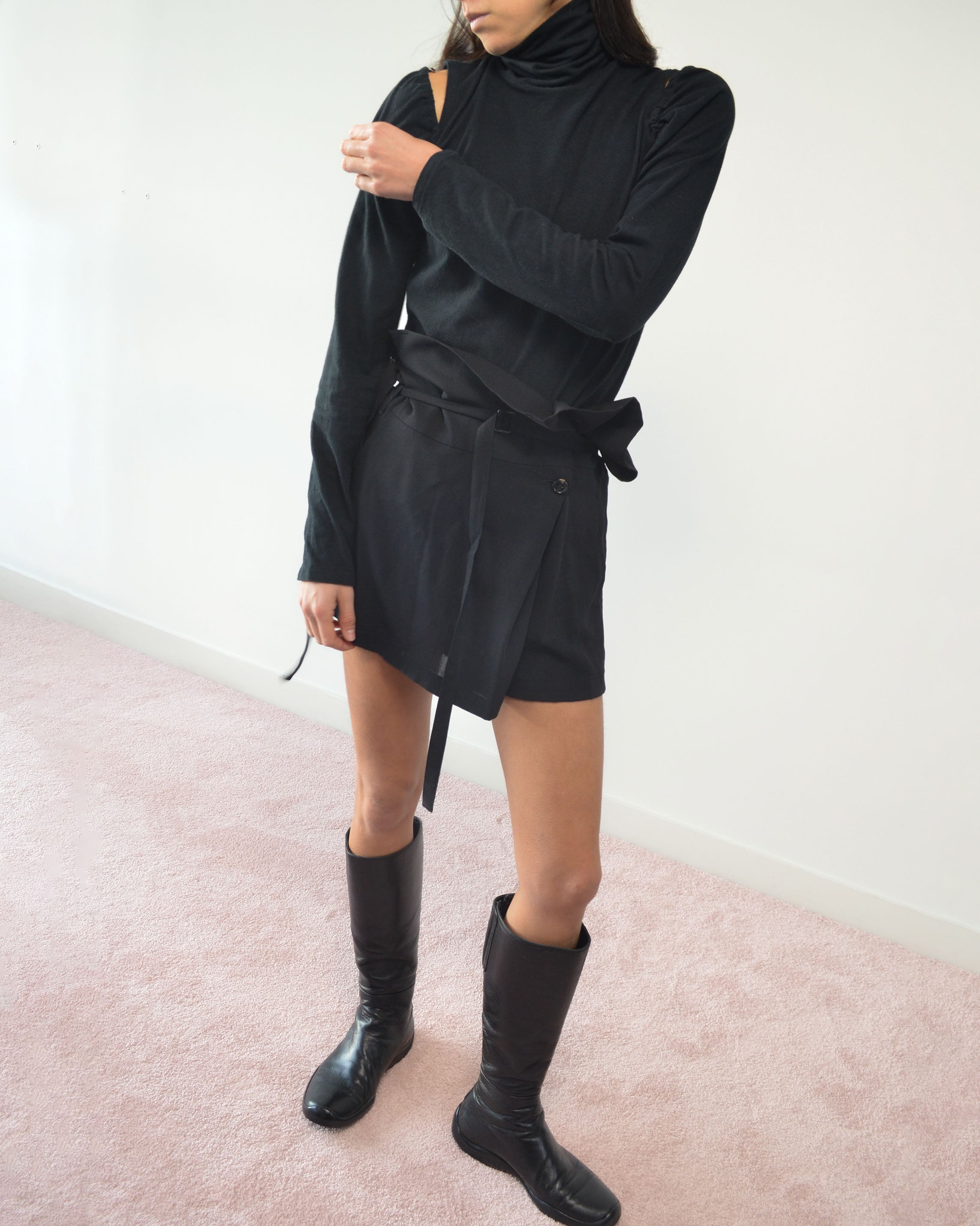 00S CONVERTIBLE TURTLENECK TOP