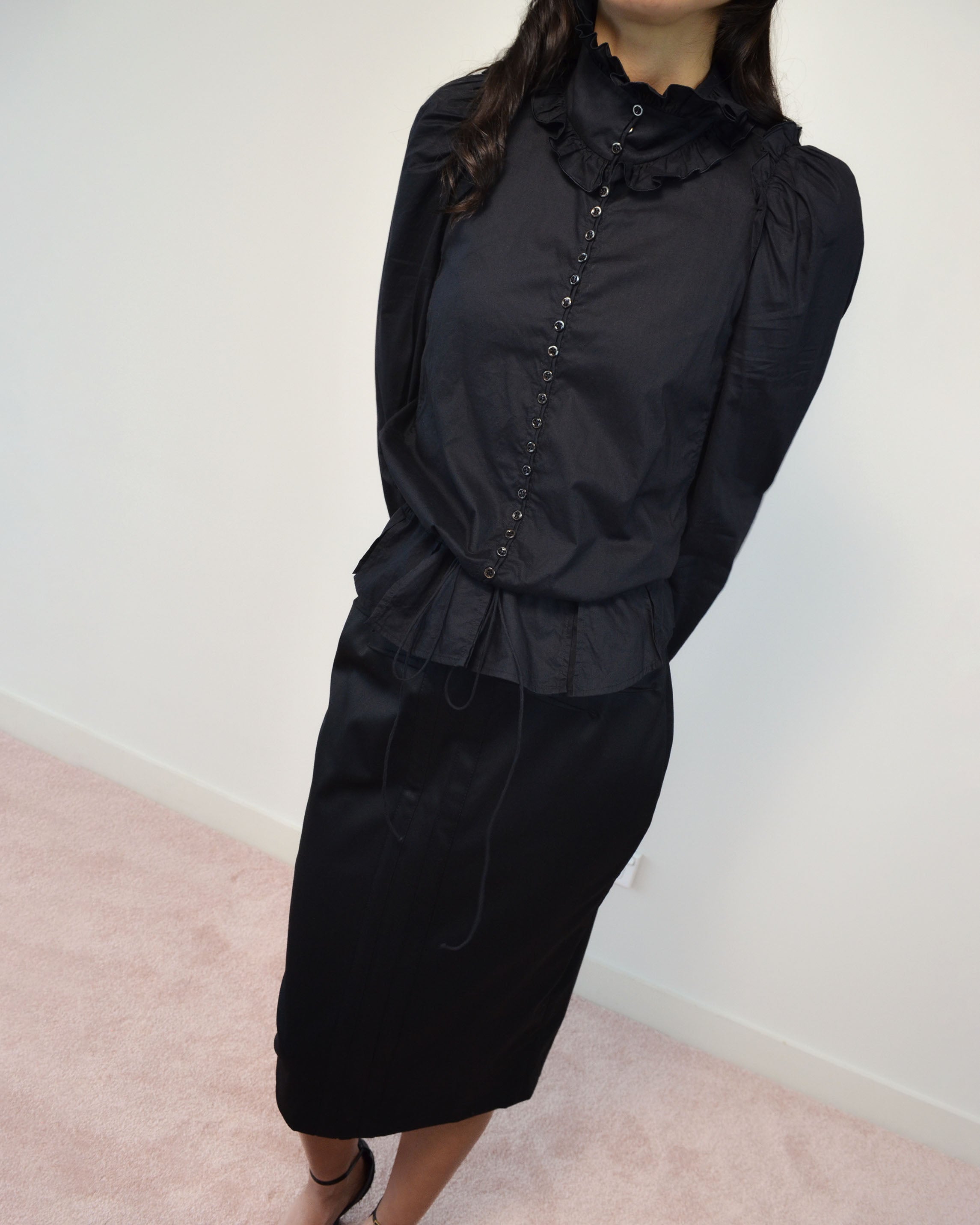 RIVE GAUCHE VICTORIAN BLOUSE