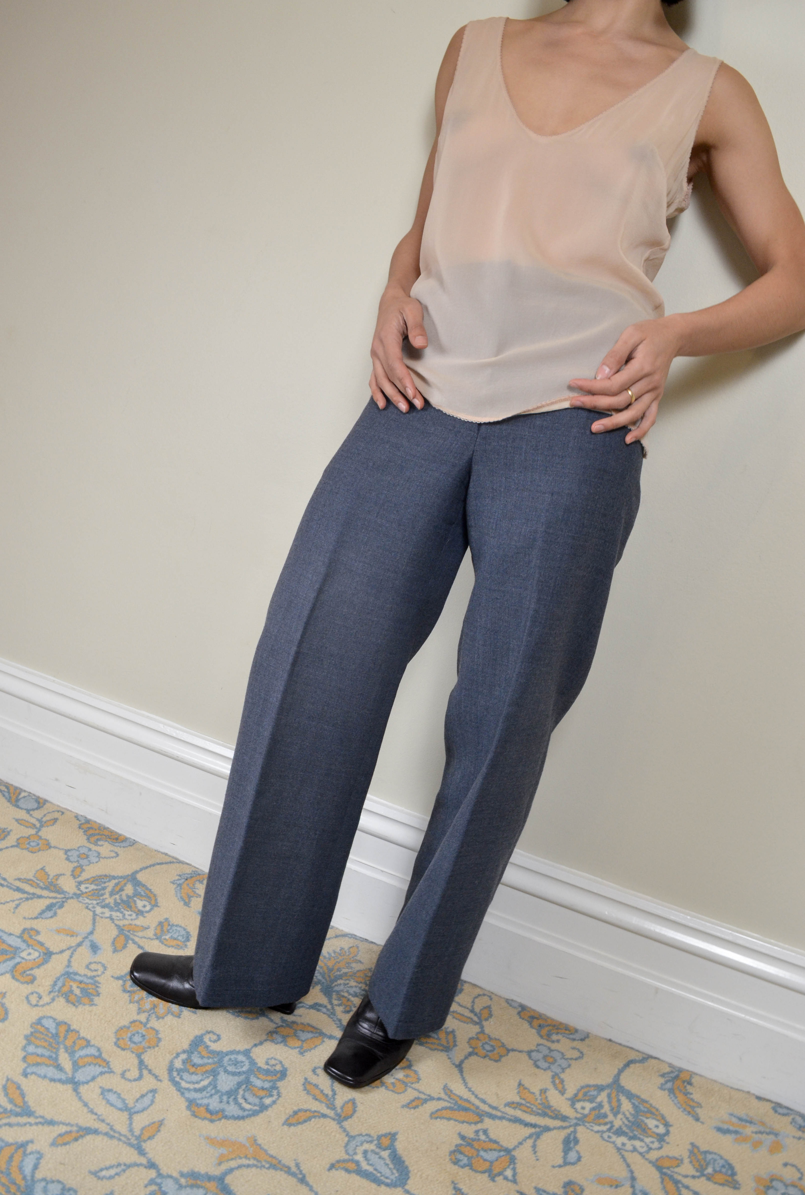 FW1999 WOOL TROUSERS