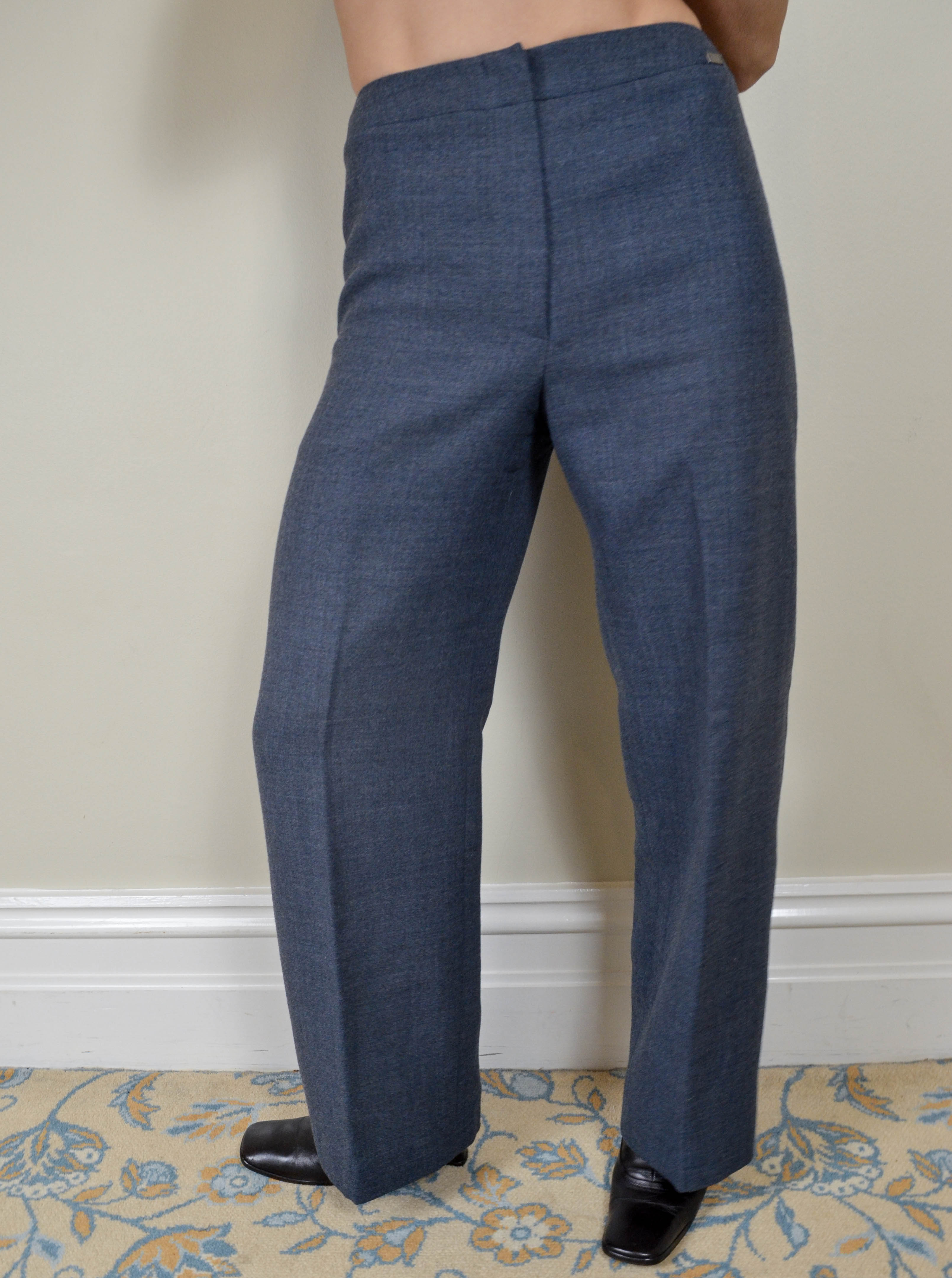 FW1999 WOOL TROUSERS